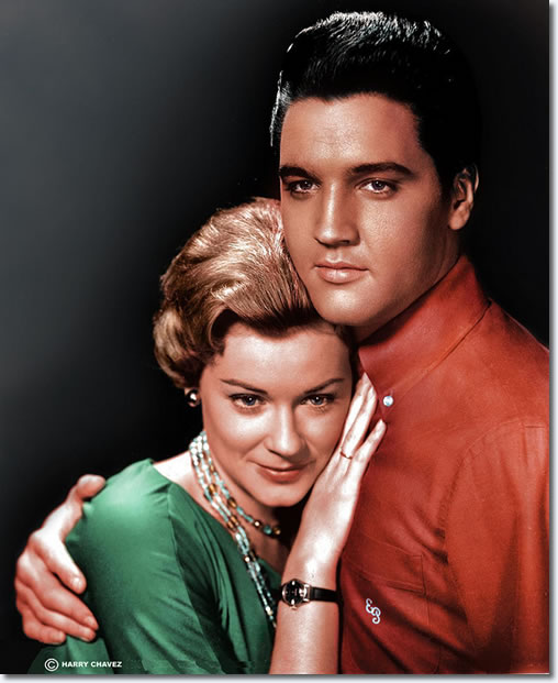 Hope Lange and Elvis Presley Wild In The Country