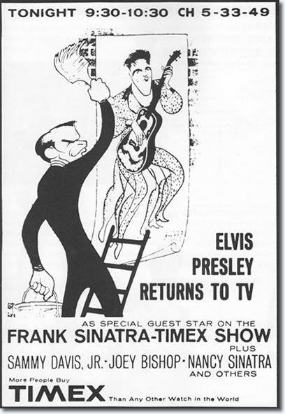 Poster for the Frank Sinatra TV Special 1960