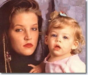 Lisa Marie Presley and daughter Danielle