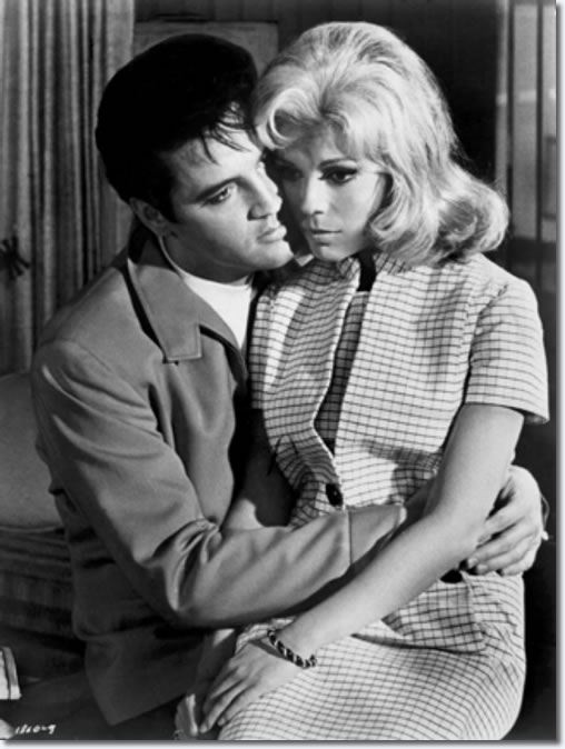 Elvis Presley and Nancy Sinatra star in the 1968 movie'Speedway' The